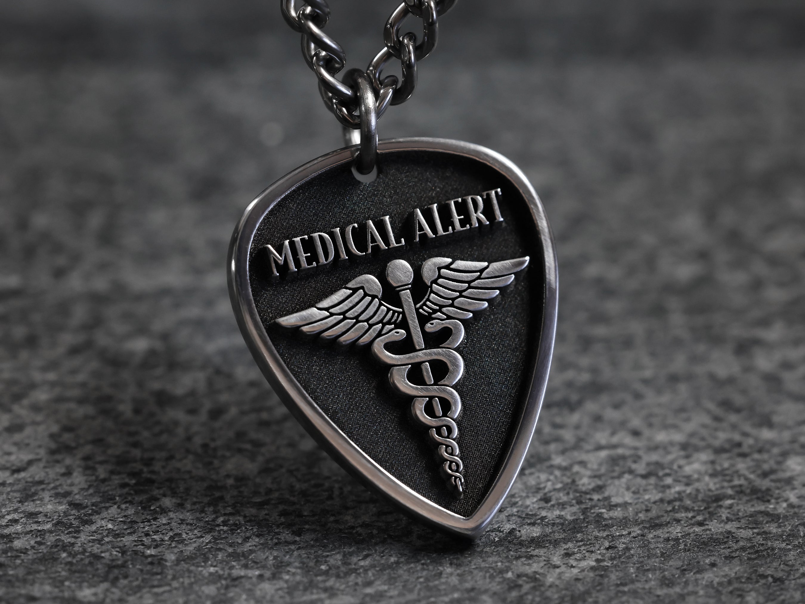 Men's Custom Medical Alert Dog Tags